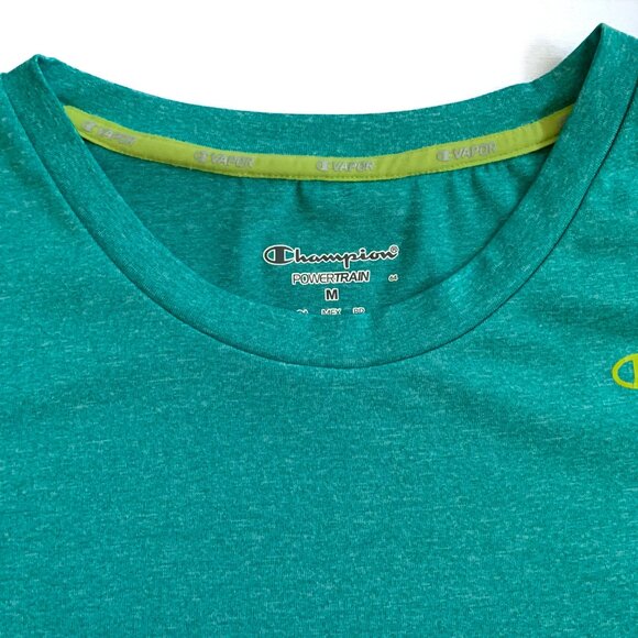 Champion Athletic Teal Green Short Sleeve Tee Shirt - M - Picture 4 of 7